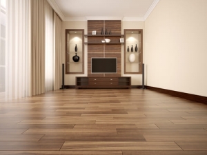 Sala Piso de Madeira Cedro Rosa